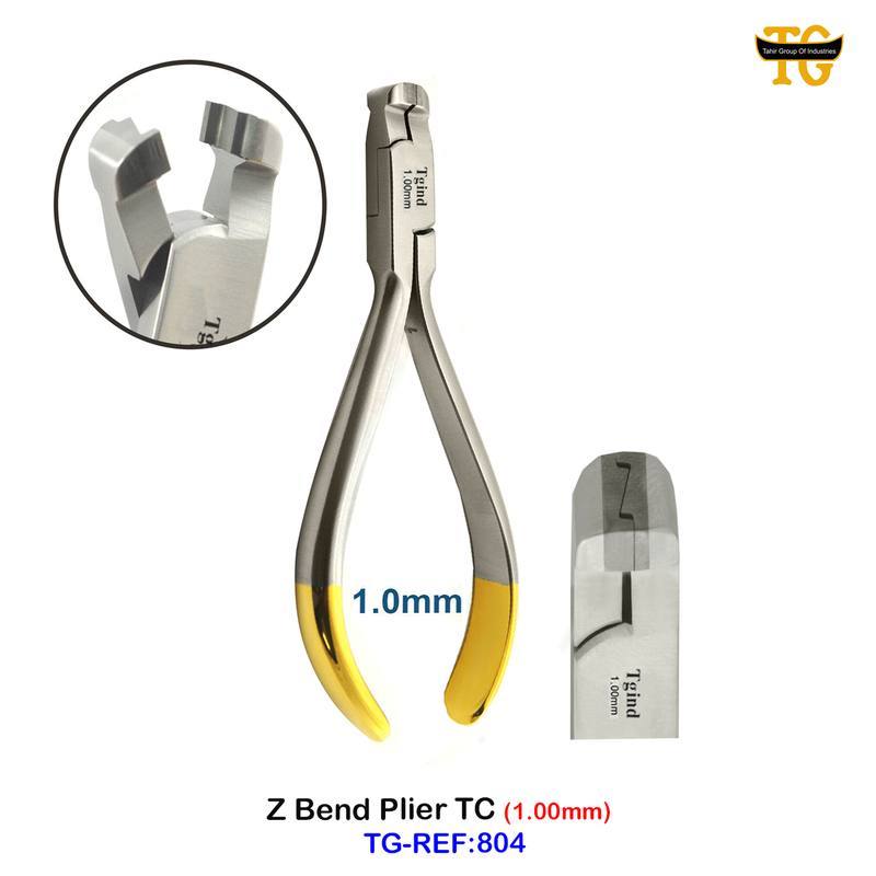 Z-Bend Plier, dental instruments, TGI's own catalog photograph