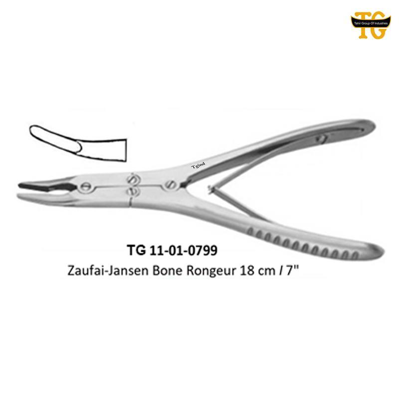 Zaufal Bone Rongeur, orthopedic instruments, TGI's own catalog photograph
