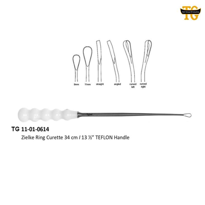 Zielke Curette, orthopedic instruments, TGI's own catalog photograph
